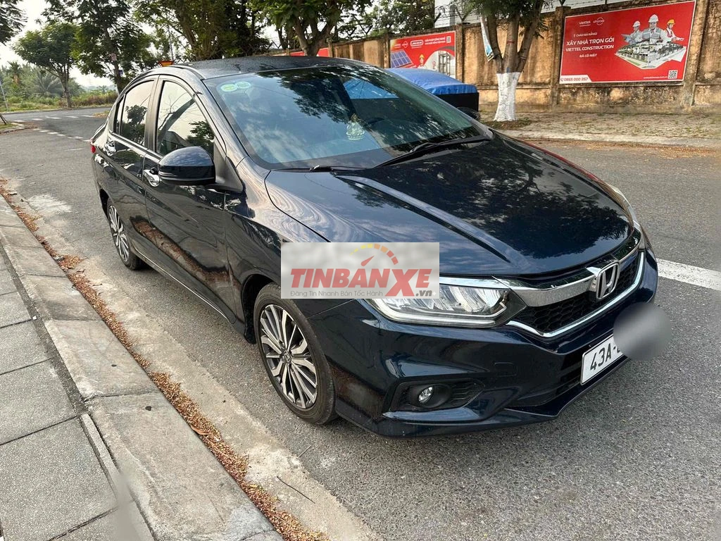 Honda City Top 2019 Xanh đen