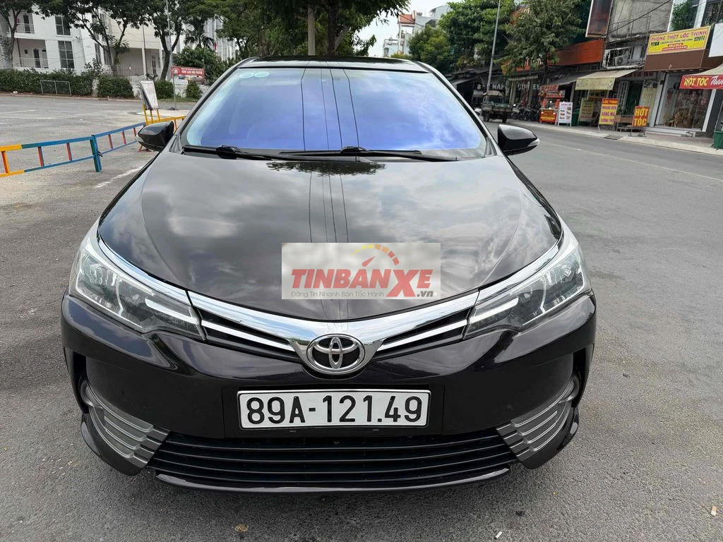 Toyota Corolla Altis Sx 2017 1.8E AT Đk 2018 Nâu