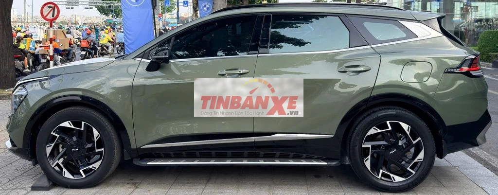 Kia Sportage 2023 1.6T Sig Xanh quân đội JUG