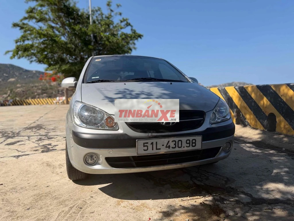 Hyundai Getz Bạc 5 chỗ tự động ko lỗi