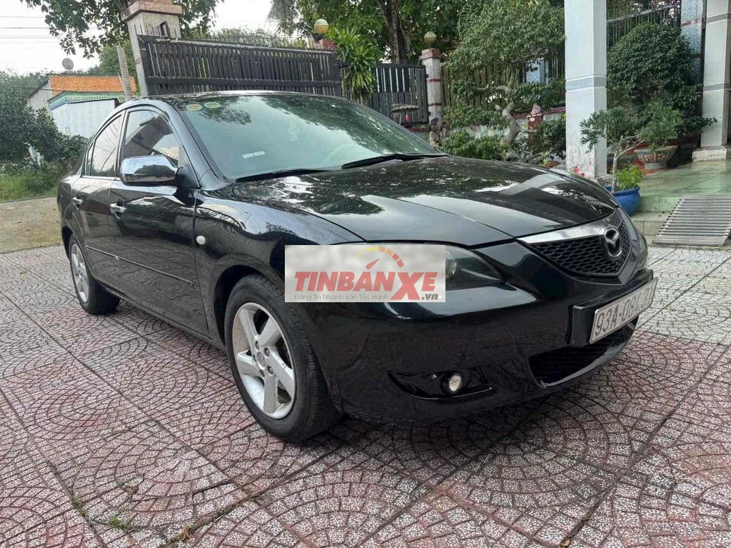 Mazda 3 2004 Số tự động Đen 149 tr xe zin số chất