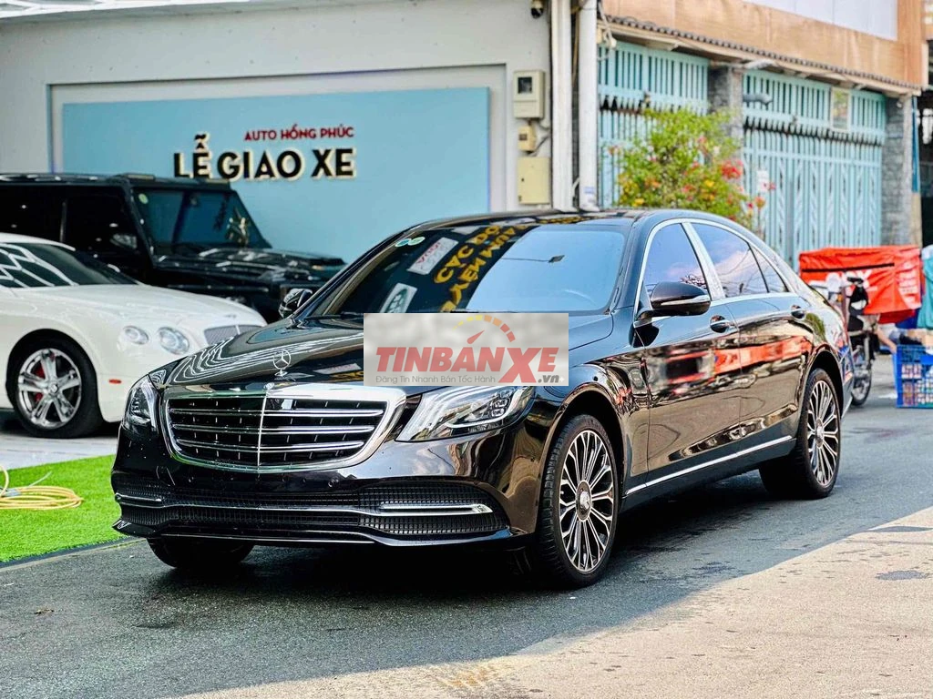 Mercedes-Benz S400 Lên Form S450 Nâu Ruby