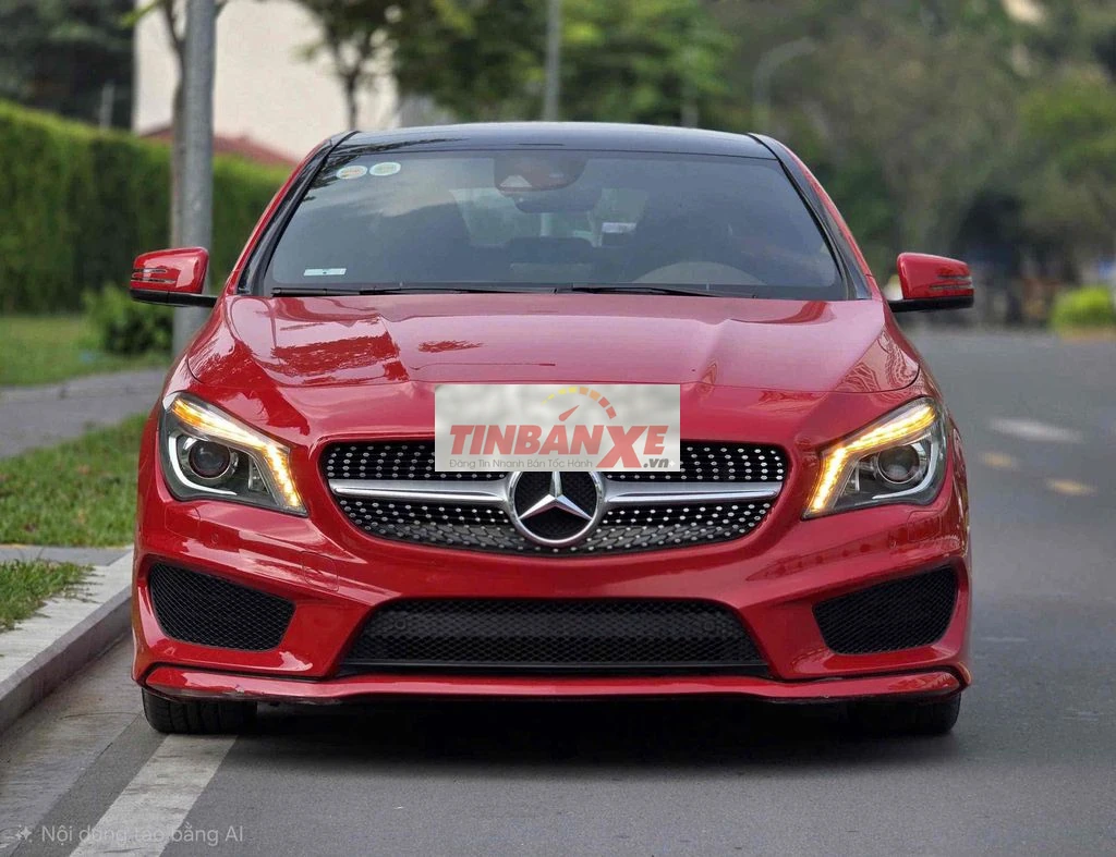 CLA250 2016 màu Đỏ nội thất Nâu - Nhìn là thích