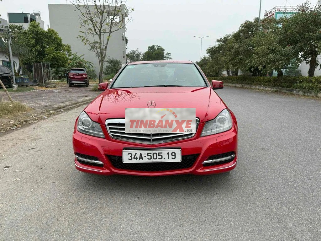 Mercedes-Benz C250 2011 Đỏ