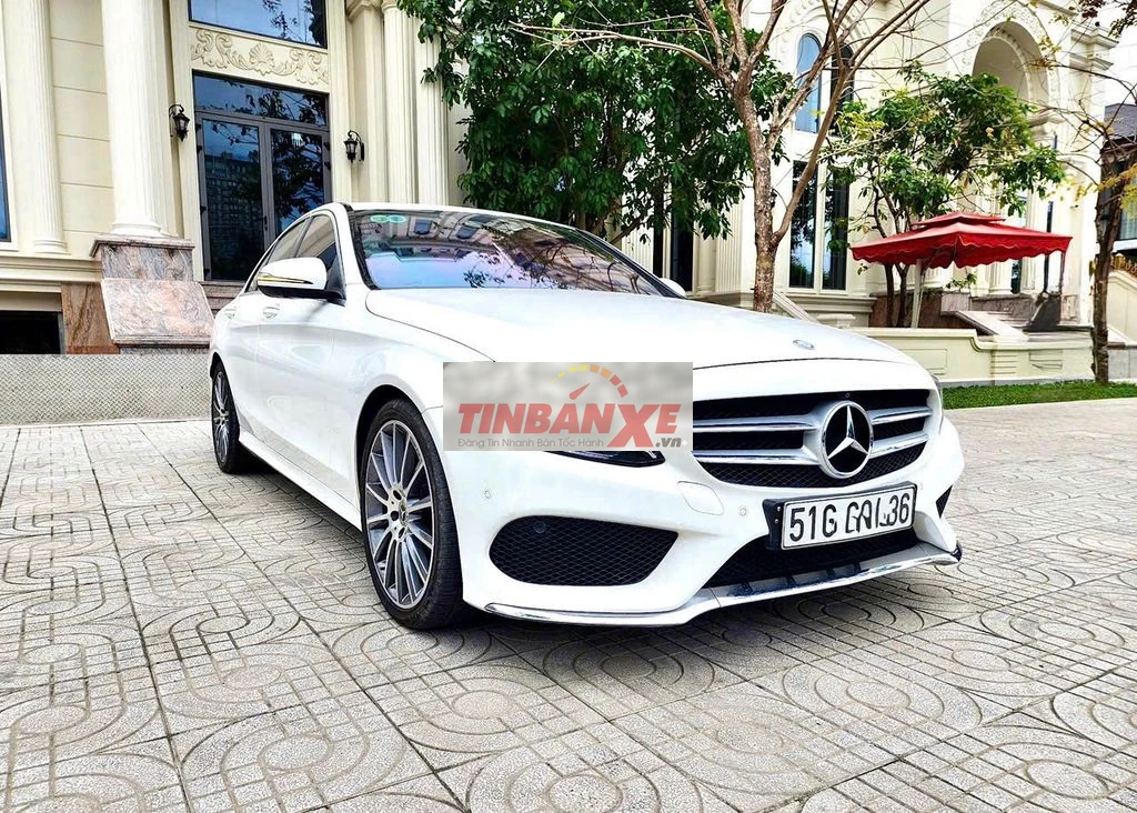Mercedes C300 AMG 2017 Trắng 67.000km