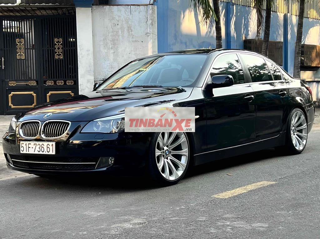 BMW 530i e60 lci 2008 đen