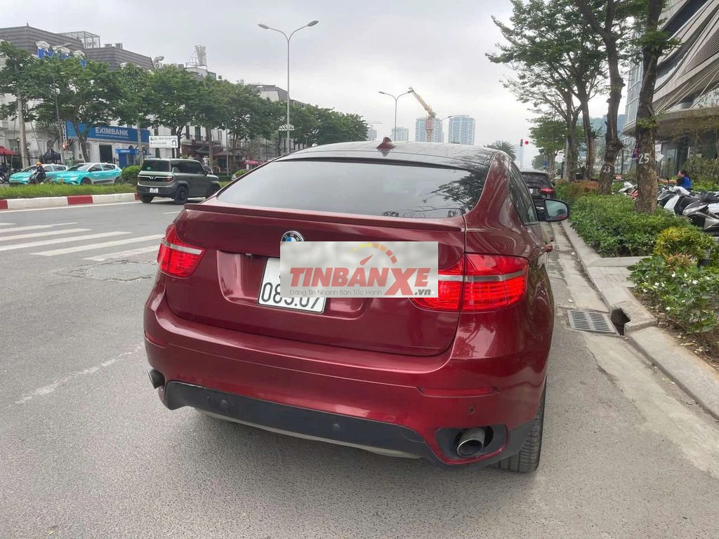 BMW X6 2008 màu đỏ