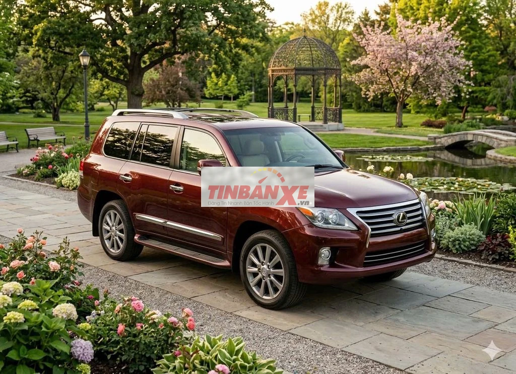 Lexus LX570 2009 Đỏ