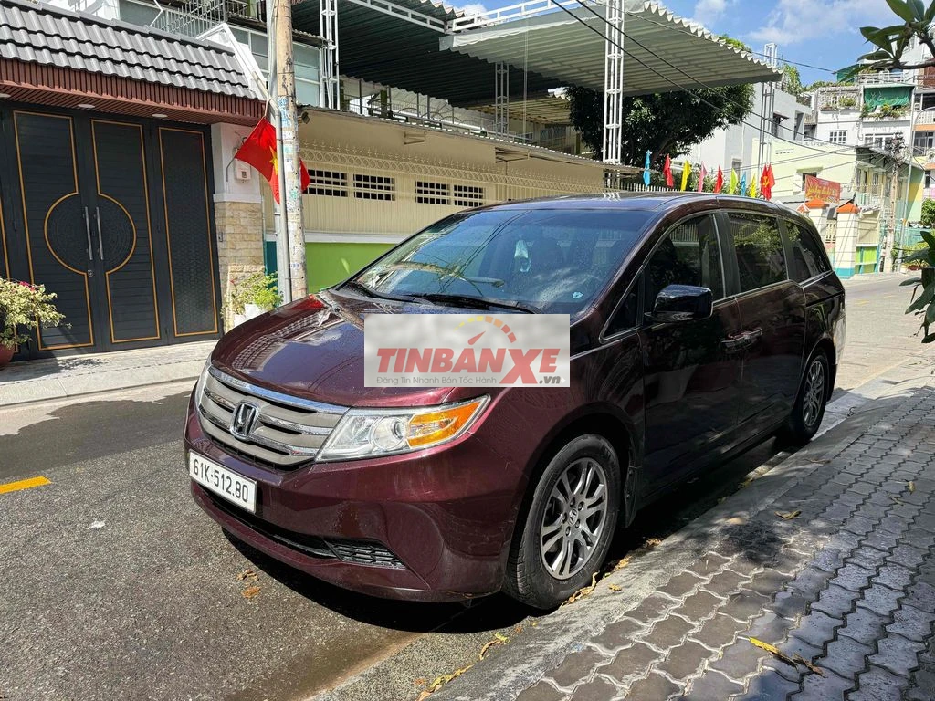 Honda Odyssey Touring 2012 Đỏ mận