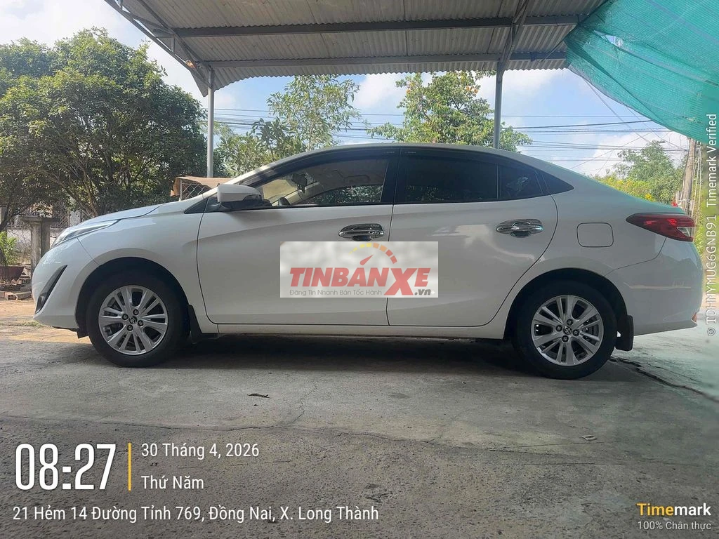Toyota Vios 5 chỗ Trắng