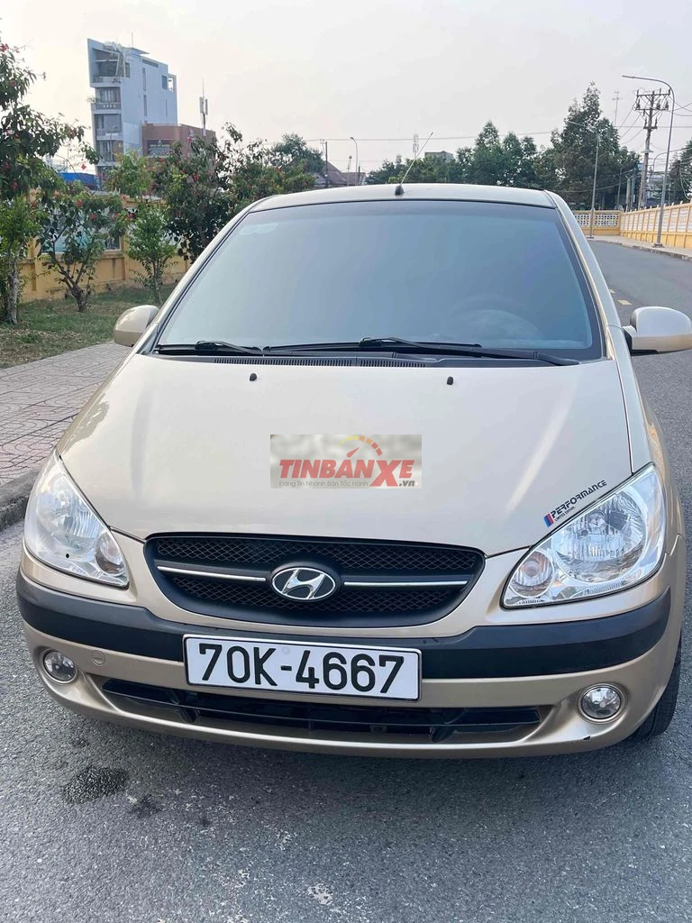 Hyundai Getz 2010 Vàng cát 79707 km