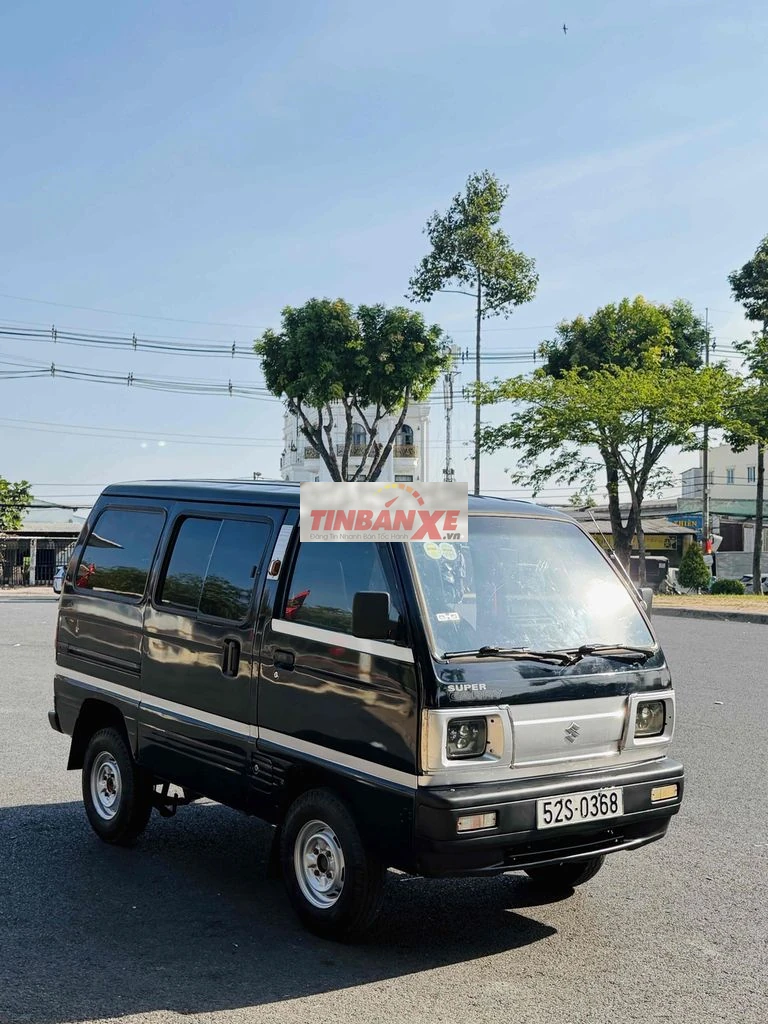 Suzuki Carry Van 7 chỗ Đen