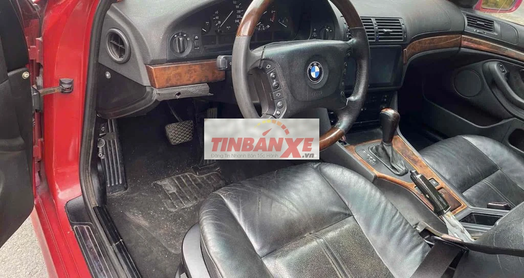 BMW 5 Series E39 2003 Đỏ