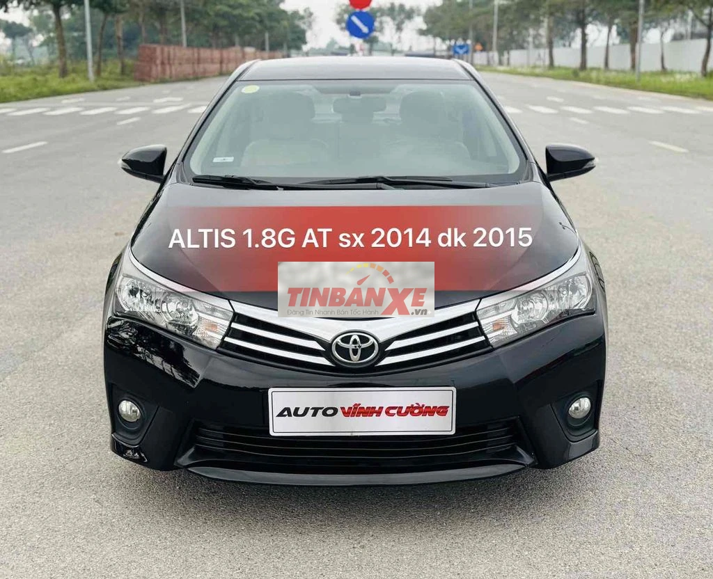 Toyota Altis 2014 1.8G AT Đen