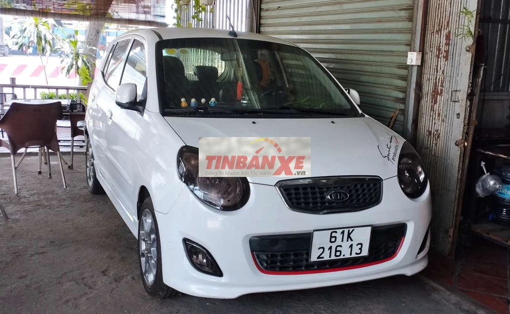 Kia Morning 2012 Trắng Số sàn