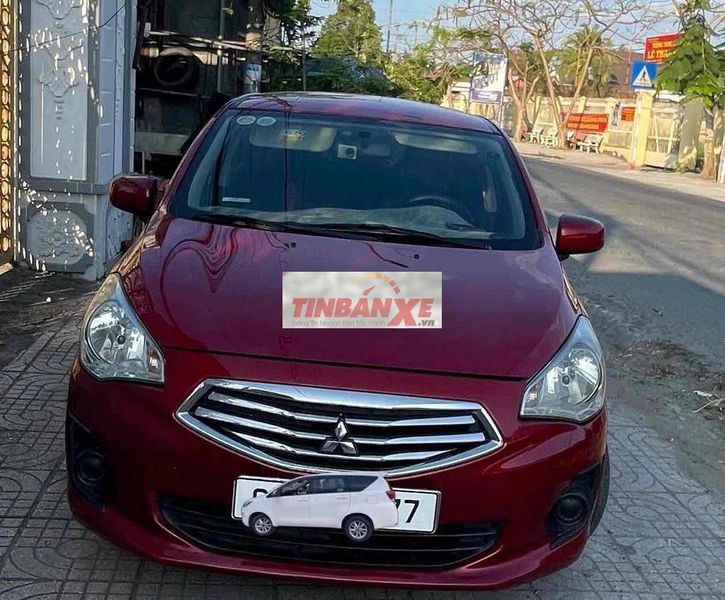 Mitsubishi Attrage 2019 Số sàn Đỏ