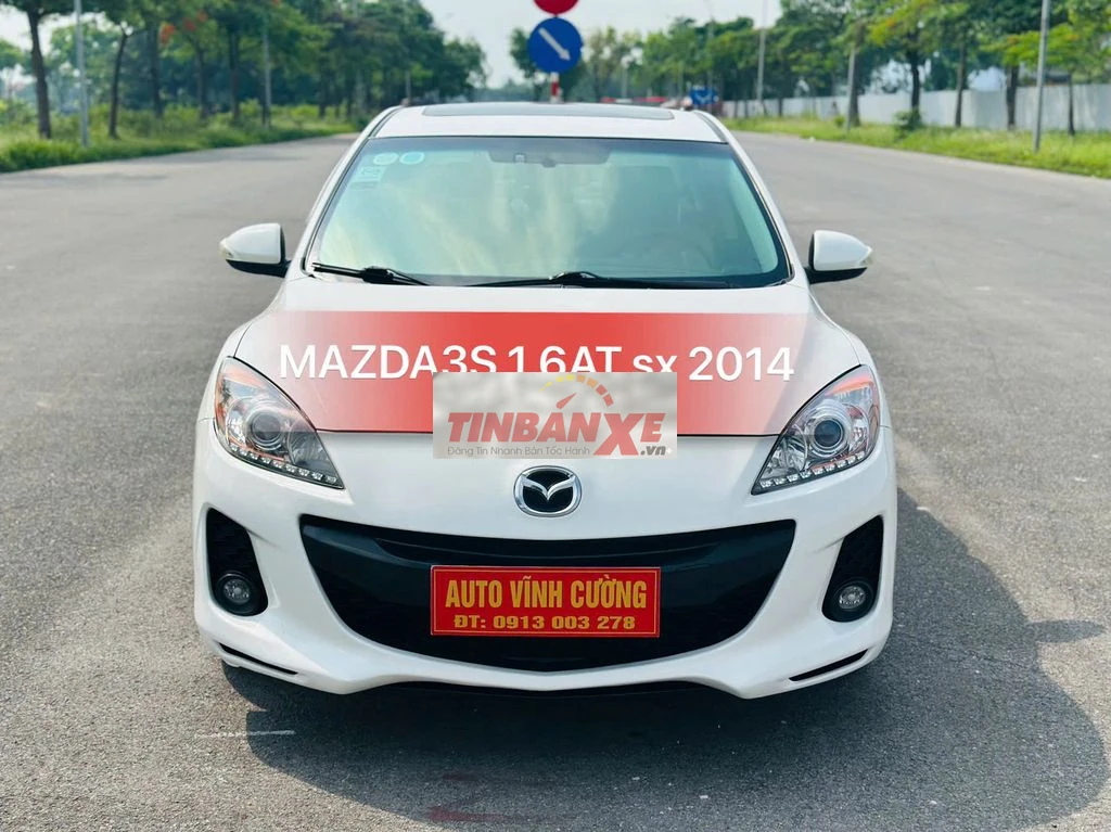 Mazda 3S 2014 1.6AT Trắng