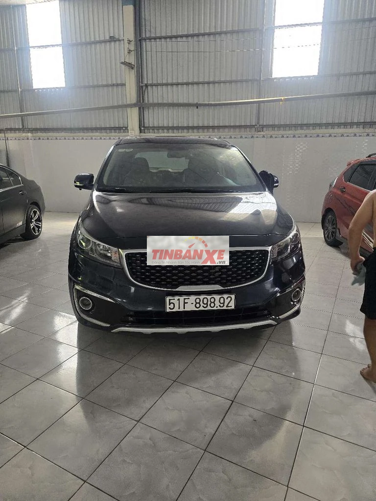 Kia Sedona 2017 Dầu 114.000 km Đen