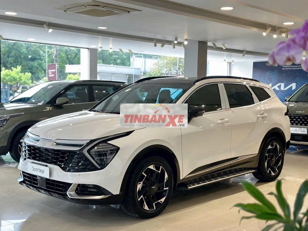 Kia sportage signature 2025 trắng-ưu đãi tiền mặt