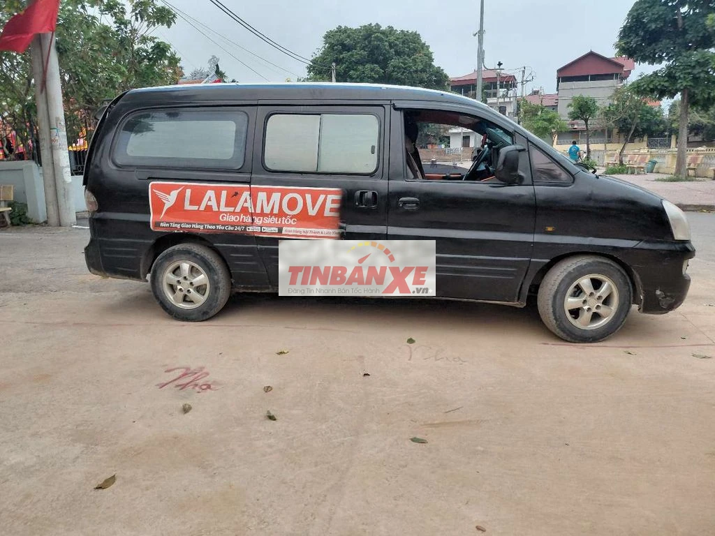 Thanh Lý Hyundai Starex Đen Số sàn