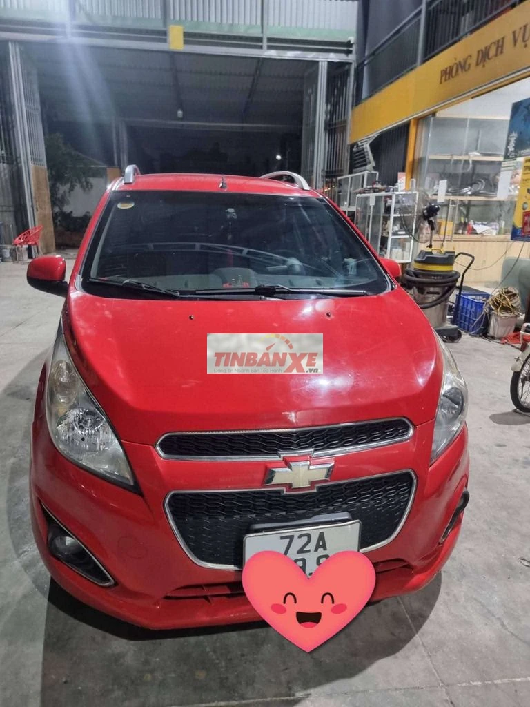 Chevrolet Spark 2013 Tự động 90000 km Đỏ
