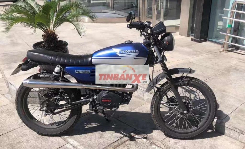 Honda CG125 Xanh dương, Bạc