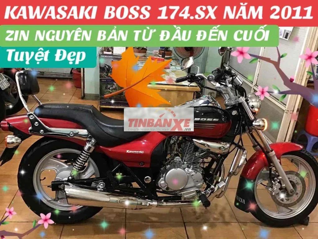 Kawasaki Boss 174.sx 2011,zin 100%.odo 12k.cực đẹp
