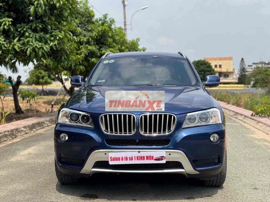 BMW X3 2011 xanh