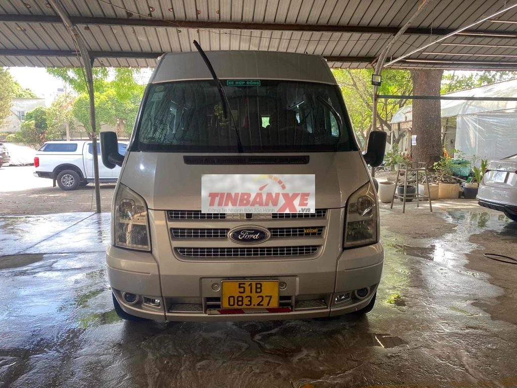 Ford Transit 2013 16 chỗ Bạc