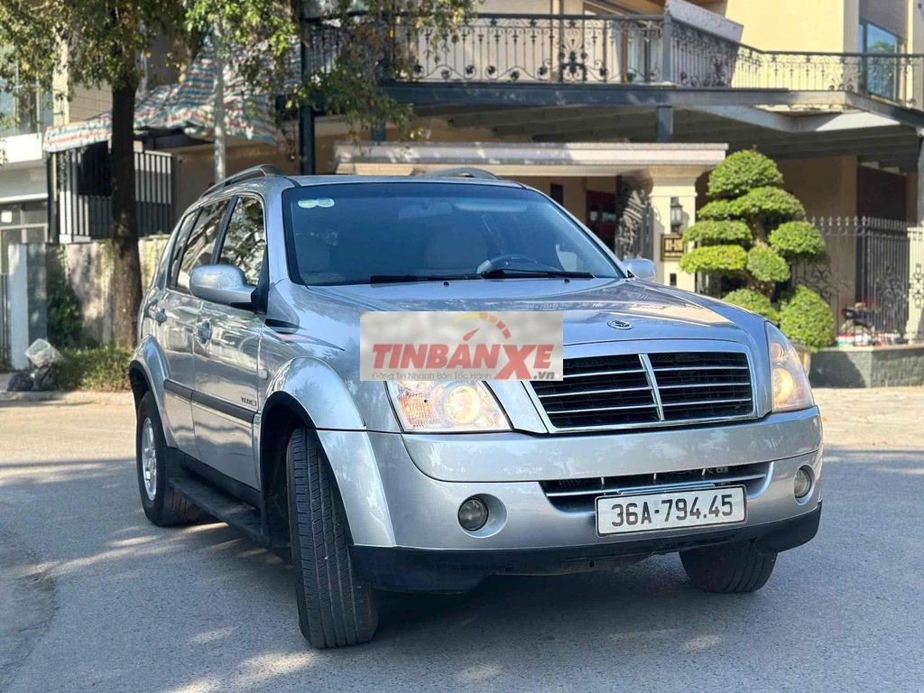 SsangYong Rexton 2008 Bạc