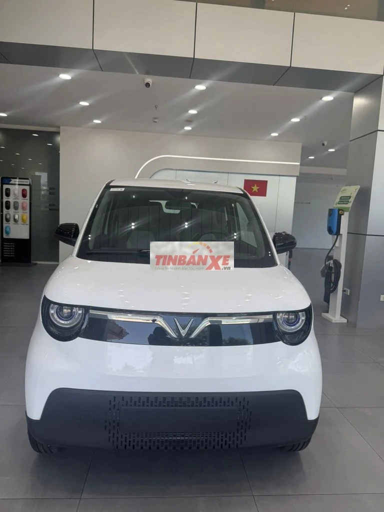 Xe ô tô điện VinFast Minio Green màu Trắng