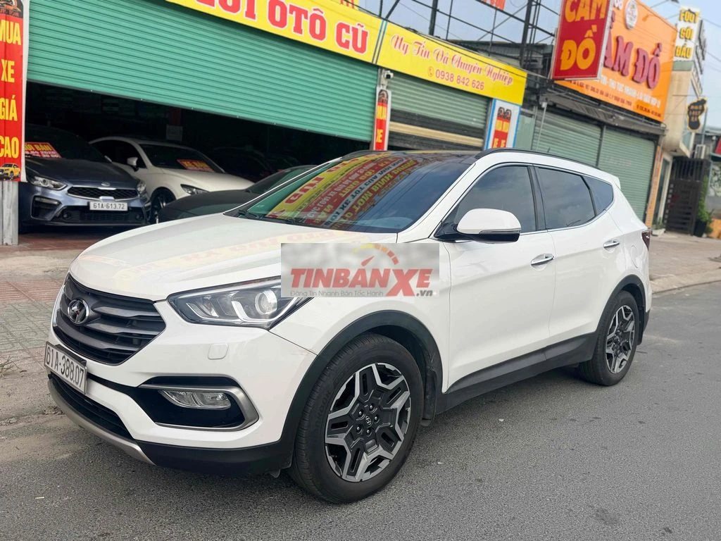 Hyundai Santafe 2017 tự động full dầu 1 chủ zin rẻ