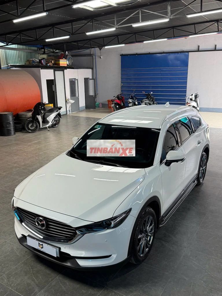 Mazda CX8 2022 Luxury 44109 km Trắng