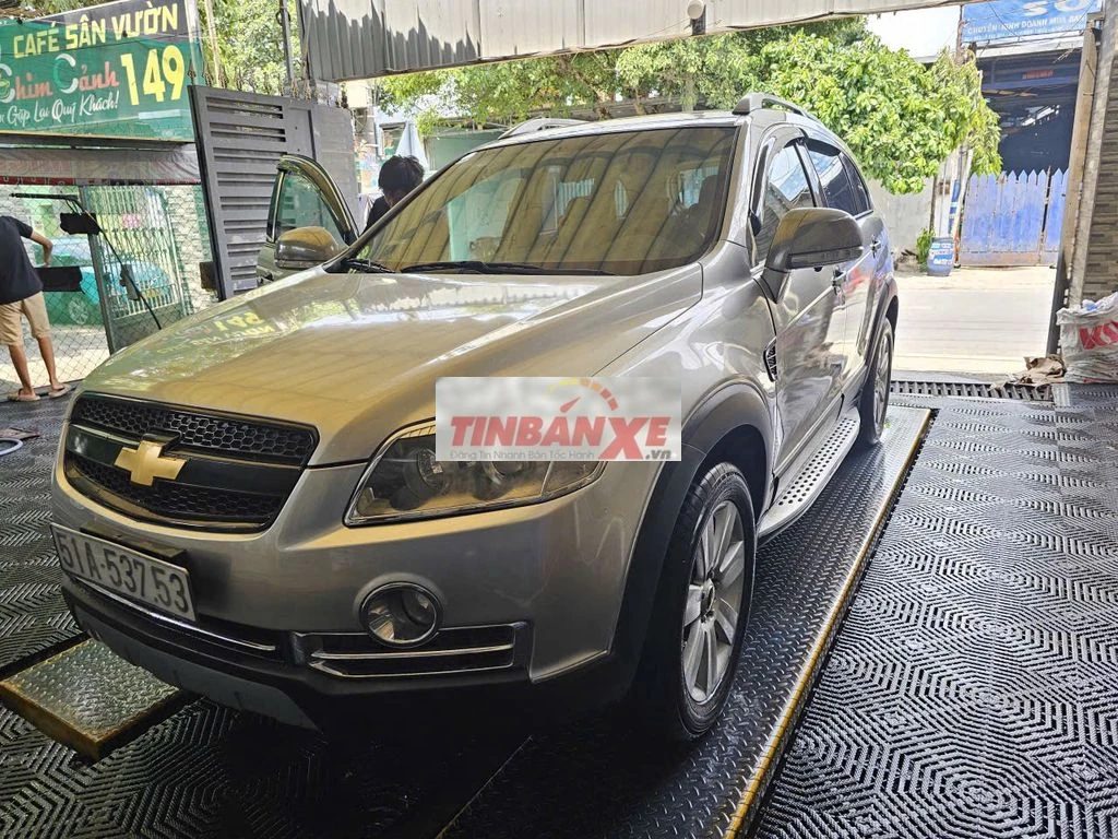 Chevrolet Captiva LTZ Max 2012 Bạc.giao lưu nhanh