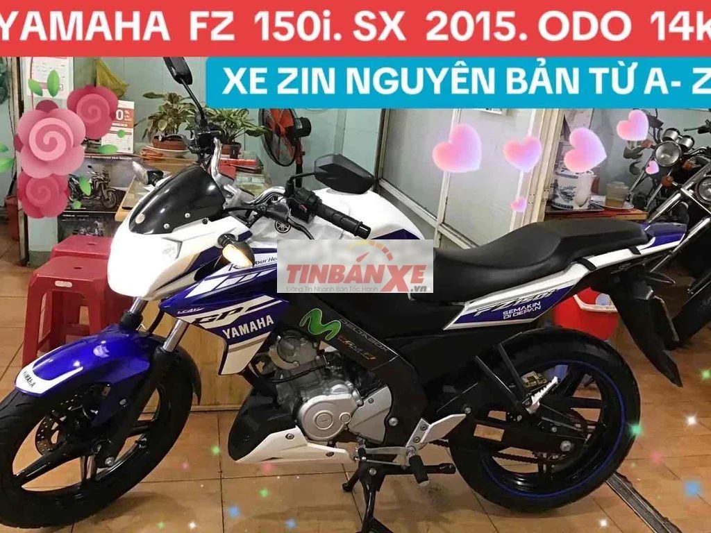 Fz i 150. sx năm 2015. odo 14 k.xe đẹp.máy móc zin