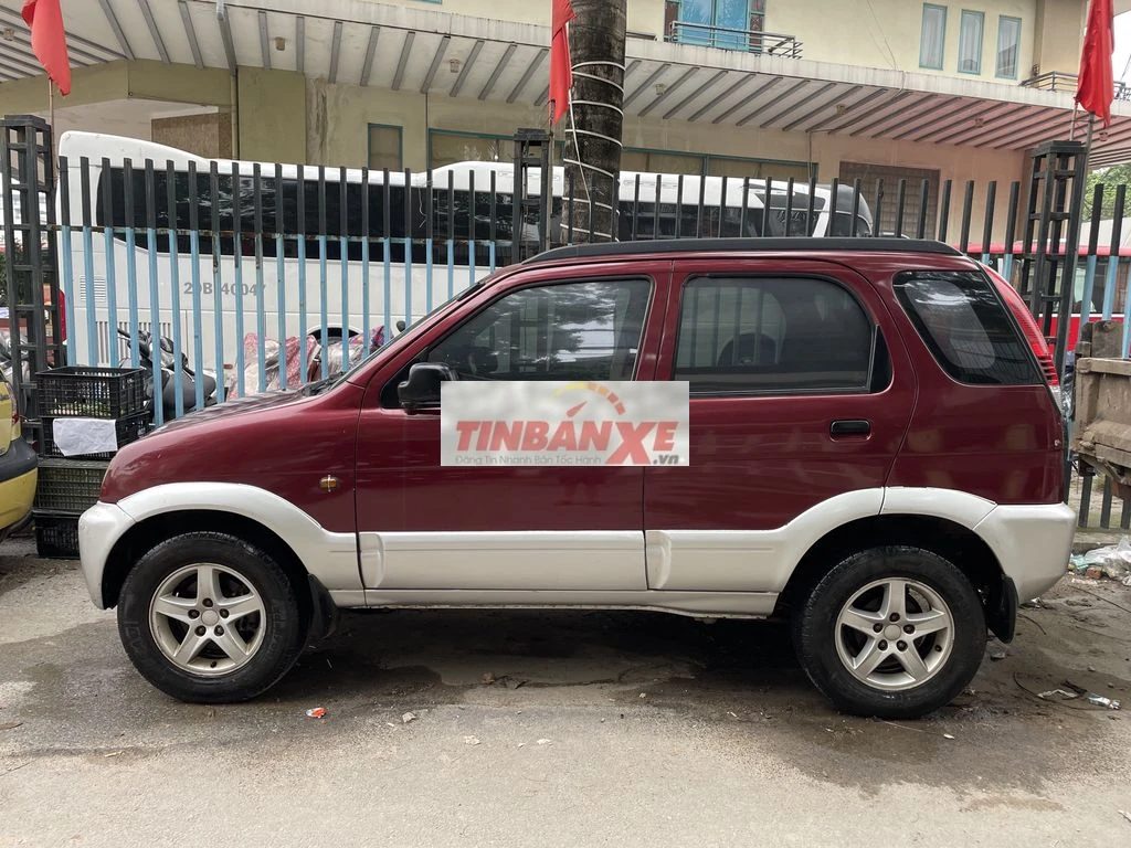 Daihatsu Terios 2004 MT Đỏ