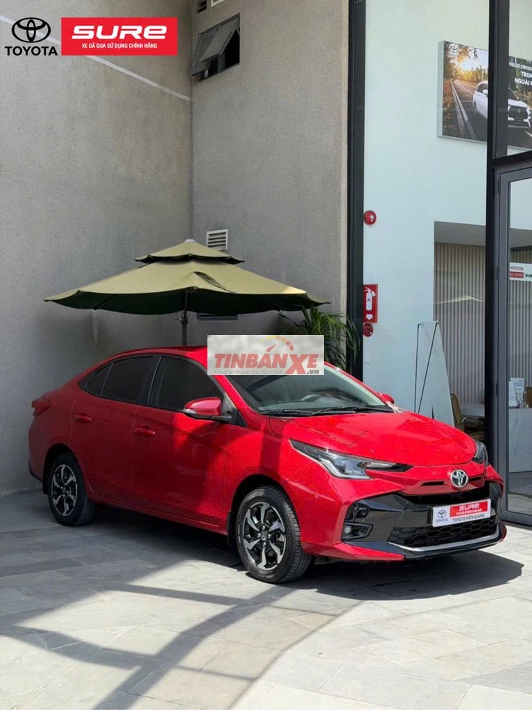 Toyota Vios 2024 1.5E CVT Đỏ