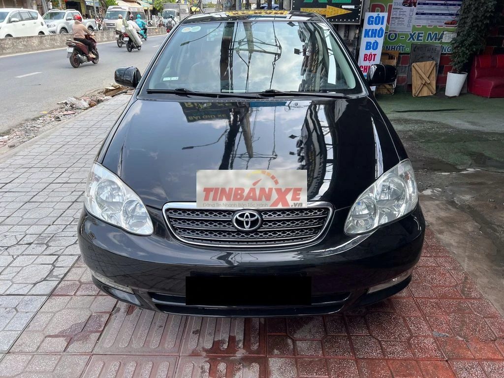Toyota Altis 2003 Số sàn Đen