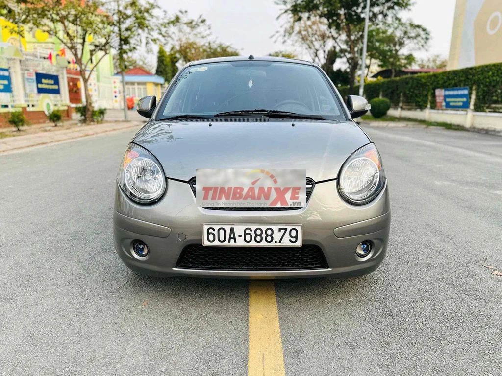 Kia Morning 2009 Số tự động Xám
