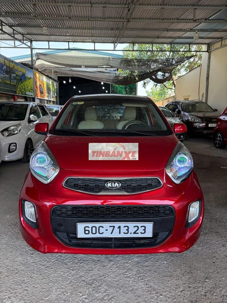 Kia Morning 2017 số máy sàn 1.2 biển trắng