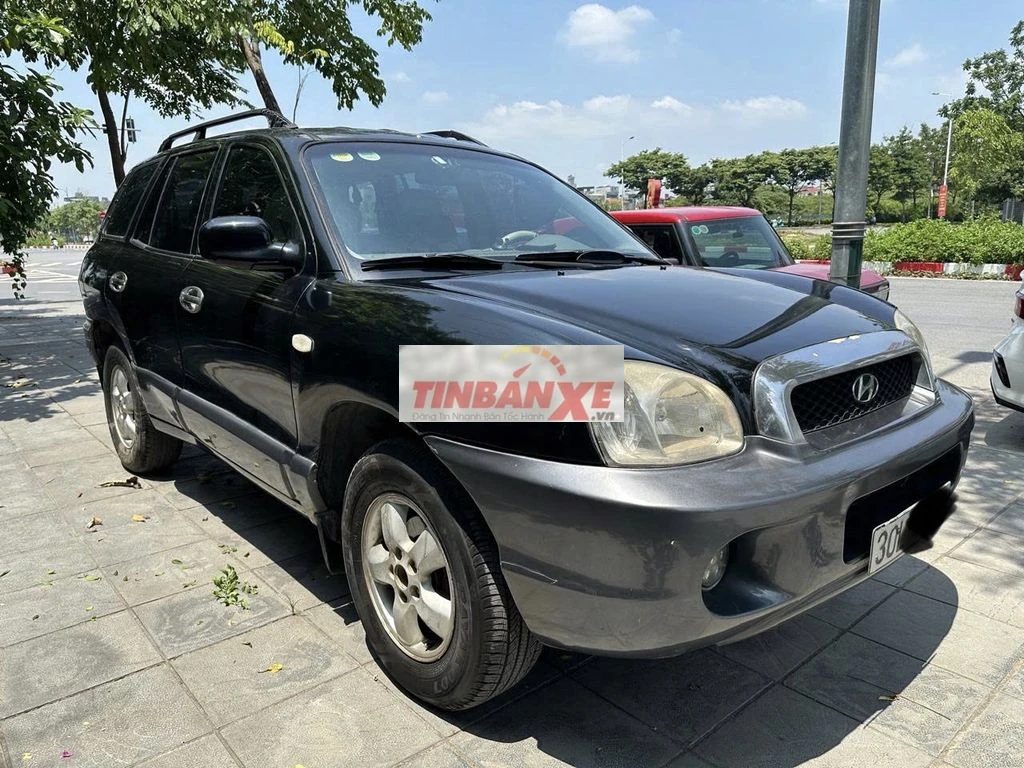 Hyundai Santafe Gold 2004 Đen