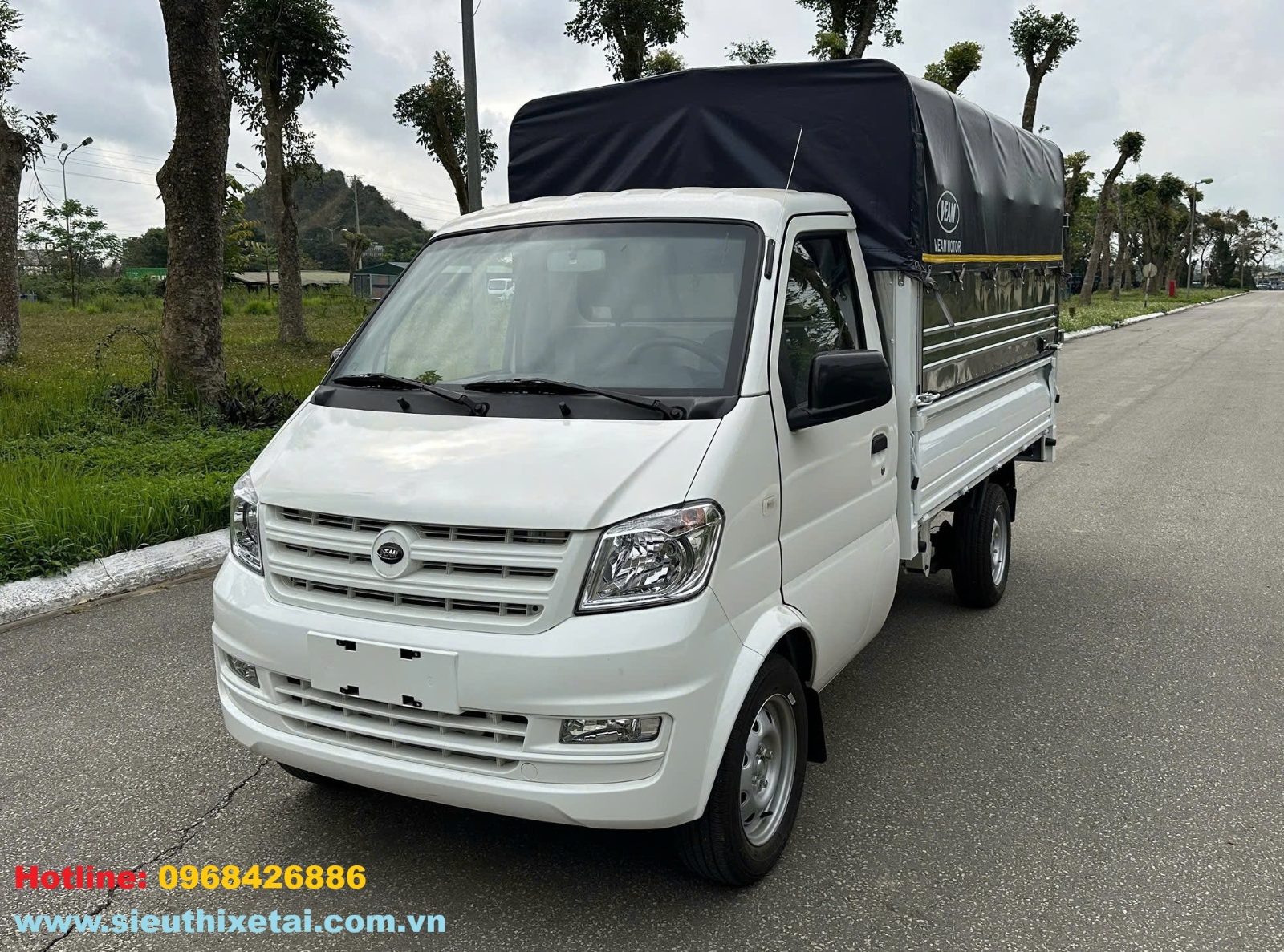Bán xe tải Dfsk K01s 800-990kg thùng kín, mui bạt, lửng, giá rẻ tốt nhất, chạy nội thành Hà Nội 24/24