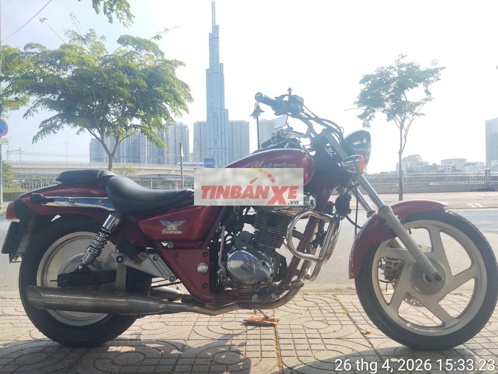 Daelim Magma 125 màu Đỏ