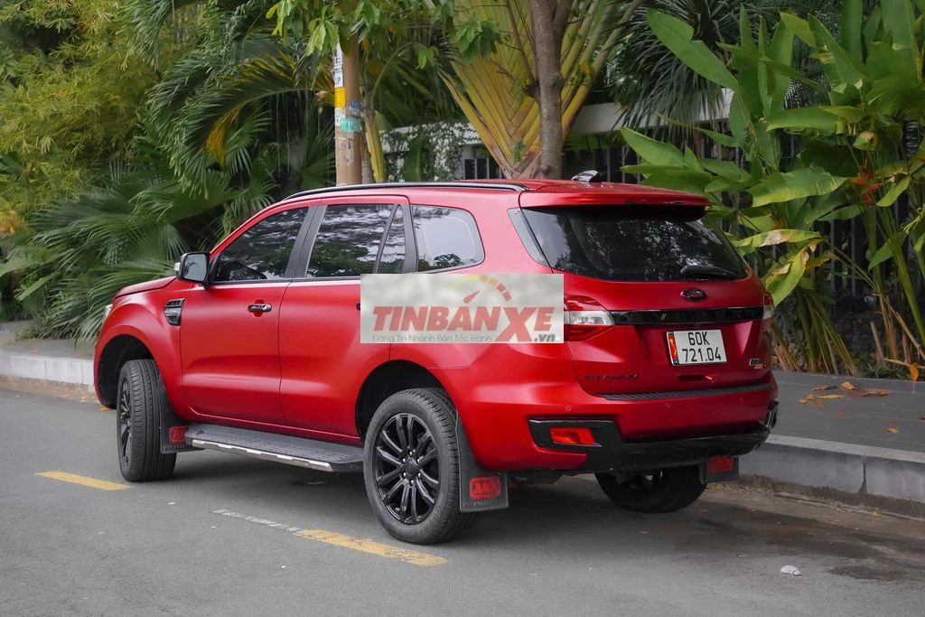 Ford Everest 2019 bản Full 4x4 Titanium BiTurbo Đỏ