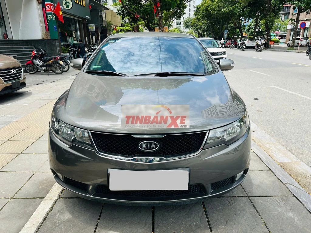 Kia Forte SLi 1.6 AT 2009 12 vạn km Xám
