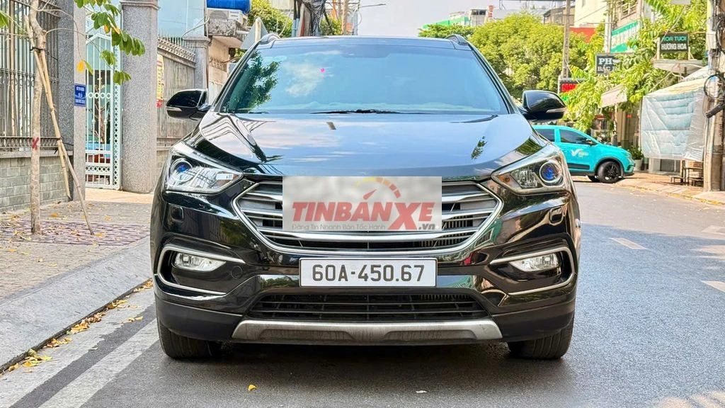 Hyundai Santa Fe full dầu 2018 Đen 13 vạn