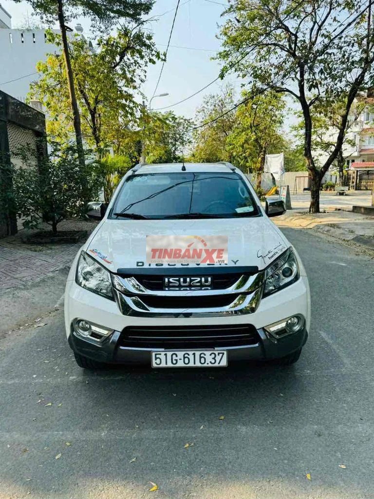 Isuzu MU-X 2017 Trắng 3.0AT máy dầu 1 chủ sử dụng