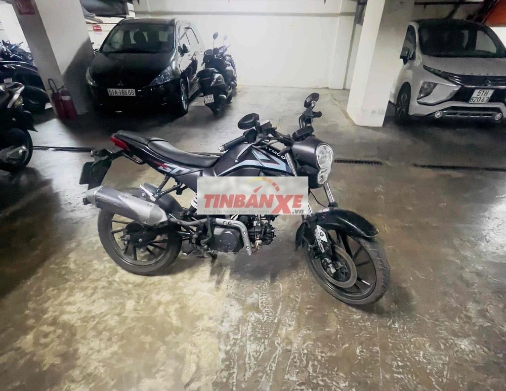 Bán con xe Kymco K-Pipe 50cc.xe đẹp cuối 2018 Đen