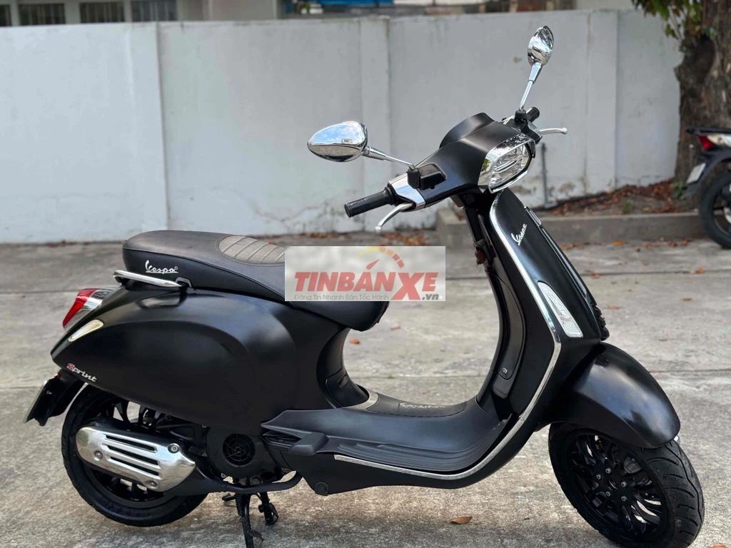Vespa Sprint Đen phanh Abs máy iget đèn led