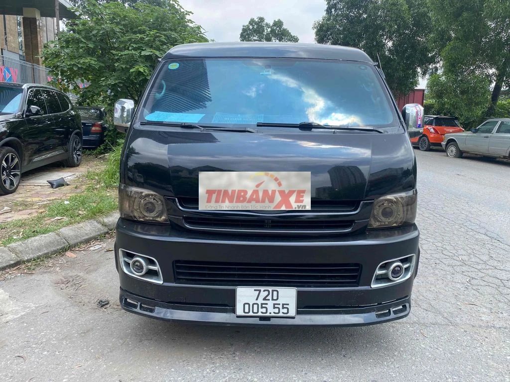 Toyota Hiace 2008 850kg Đen